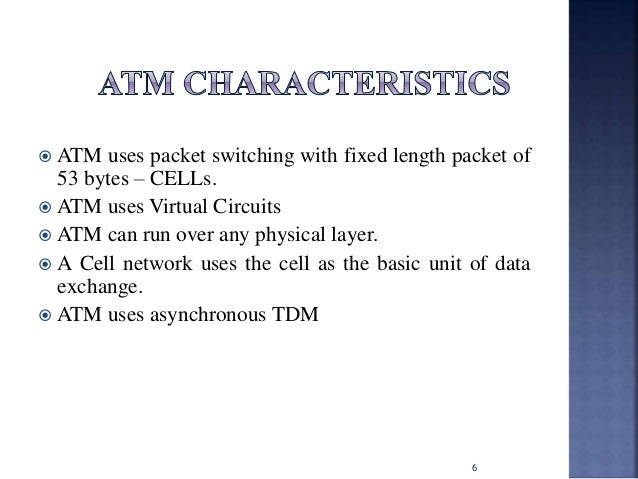 A study of asynchronous transfer mode asynchronous transfer mode pdf